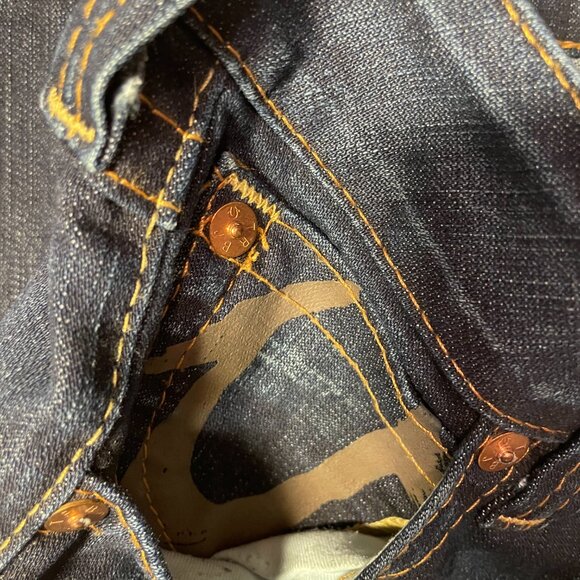True Religion Blue Boot Cut Jeans - Picture 5 of 8